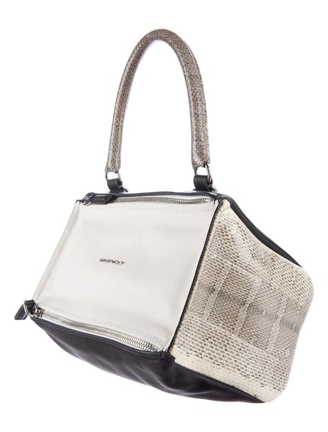 givenchy black snakeskin bag|Givenchy Snakeskin Top Handle Bag .